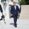 Trump verkündet den Namen seiner neuen Pressesprecherin. (Archivbild)