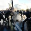 Die Schulproteste in Frankreich dauern an.