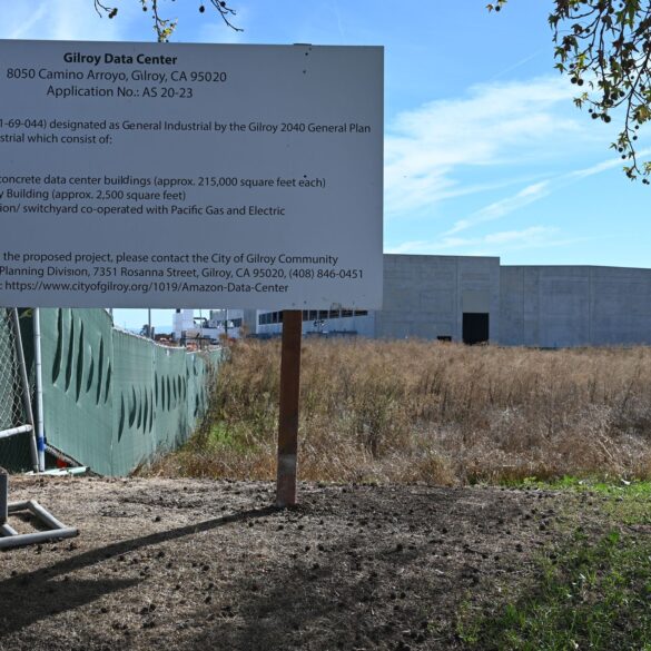 Selbst in der Nachbarschaft des Silicon Valley gibt es im Städtchen Gilroy Widerstand gegen ein Rechenzentrum von Amazon.