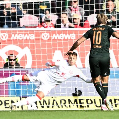 Trifft auch vom Elfmeterpunkt: Niclas Füllkrug