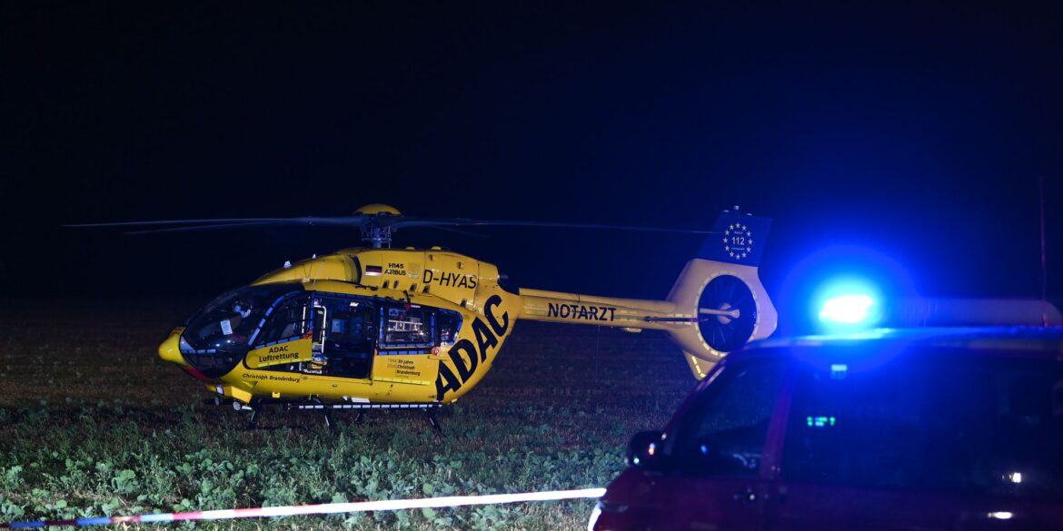 Auch Rettungshubschrauber waren im Einsatz. (Symbolbild)