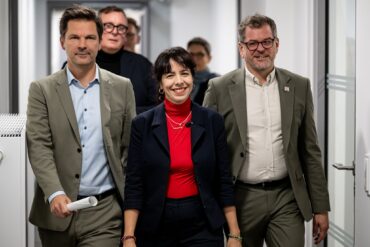 Die Spitzen von Linke, Grünen und SPD haben ihre Sondierungen zur Regierungsbildung erfolgreich abgeschlossen.