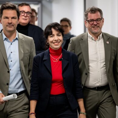Die Spitzen von Linke, Grünen und SPD haben ihre Sondierungen zur Regierungsbildung erfolgreich abgeschlossen.