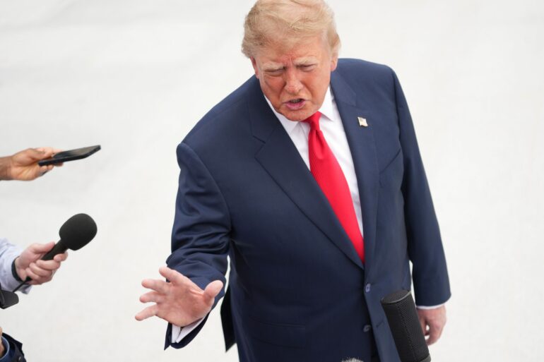 Wettert gegen den ukrainischen Präsidenten: Donald Trump.