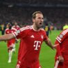 Harry Kane lässt den FC Bayern über das 2:1 jubeln.