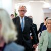 Rückschlag für Ursula von der Leyens Kanada-Pläne: Bundeskanzler Friedrich Merz setzte gemeinsam mit Kollegen durch, dass der Begriff «assoziiertes Mitglied» für Kanada vorerst nicht gebraucht wird. (Archivbild)