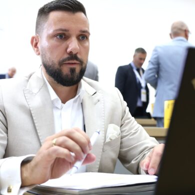 Nun Landtagspräsident in Magdeburg: AfD-Politiker Tobias Rausch. (Archivbild)