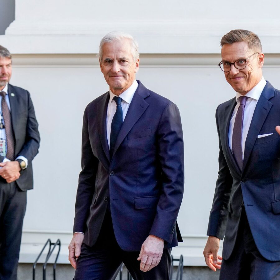 Alexander Stubb (r) und Jonas Gahr Støre haben mit dem russischen Präsidenten Wladimir Putin telefoniert. (Archivbild)