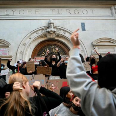 Die Proteste an Frankreichs Schulen dauern an.