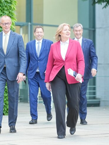 Im Koalitionsausschuss treffen sich die Spitzen von Union und SPD. (Archivbild)