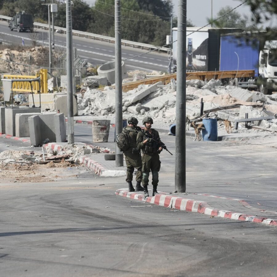 Israels Armee führt im besetzten Westjordanland nach eigenen Angaben Anti-Terroreinsätze durch.