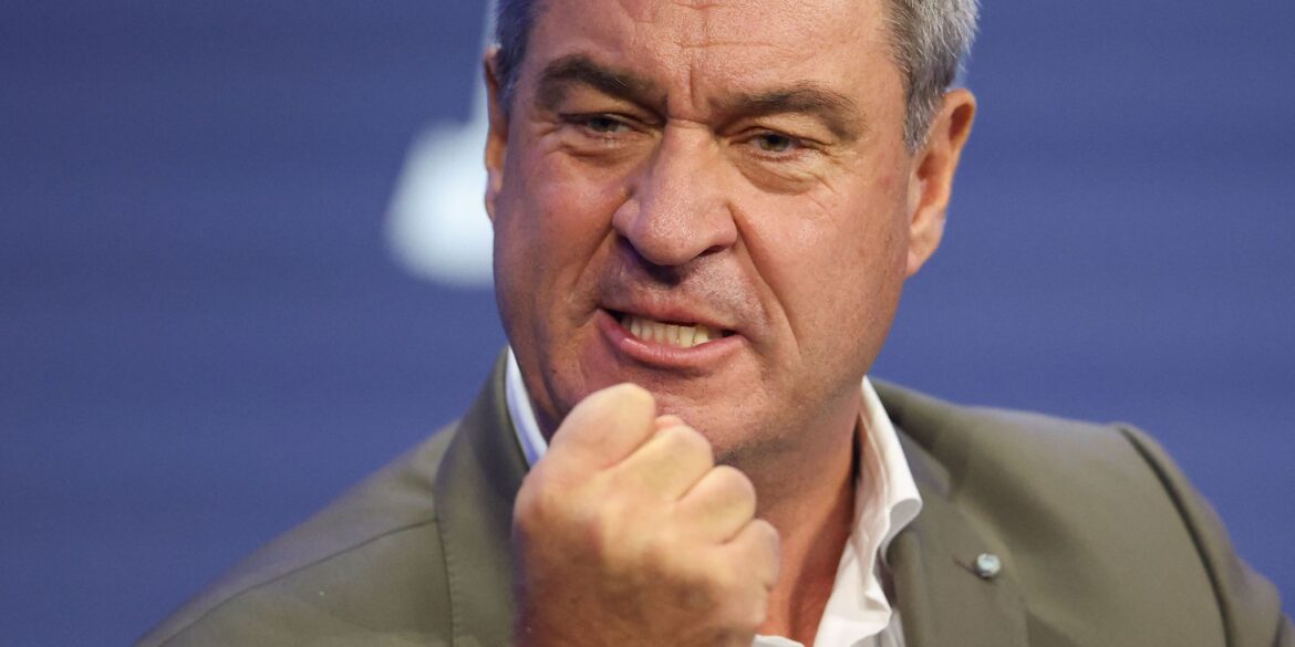 CSU-Chef Söder sagt einer «Roten Front» in Berlin den Kampf an.