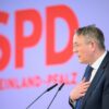 Schweitzer wirbt nach 35 Jahren SPD-Regierung in Rheinland-Pfalz für die erste Koalition mit der CDU im Bundesland. (Archivbild)