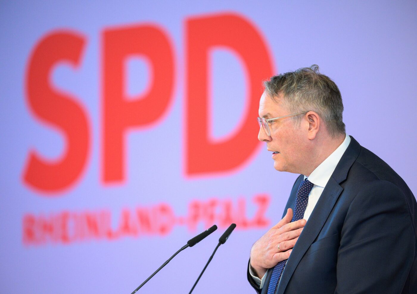 Schweitzer wirbt nach 35 Jahren SPD-Regierung in Rheinland-Pfalz für die erste Koalition mit der CDU im Bundesland. (Archivbild)