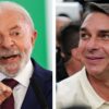 Lula tritt gegen Flávio Bolsonaro in einer Stichwahl Ende Oktober an.