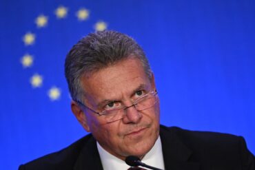 EU-Handelskommissar Sefcovic sprach in Peking mit seinem chinesischen Amtskollegen Wang.