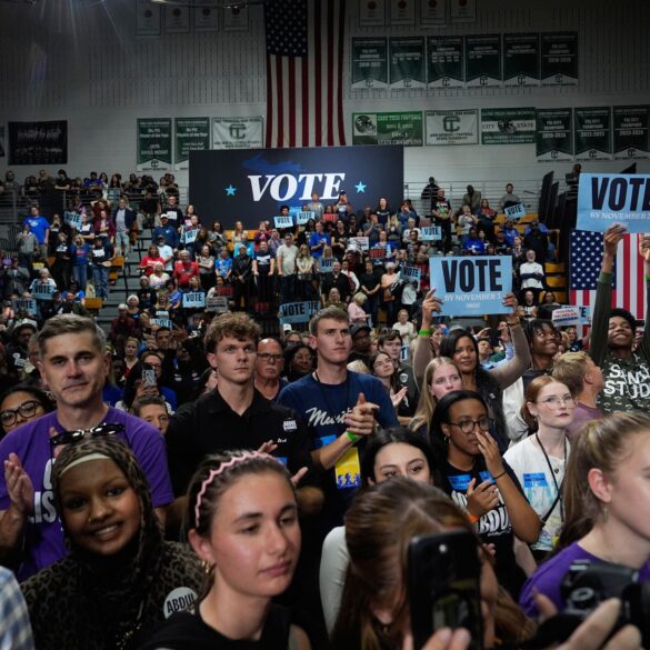 Der Wahlkampf in den USA biegt auf die Zielgerade ein: Nächsten Dienstag wird abgestimmt. (Archivbild)