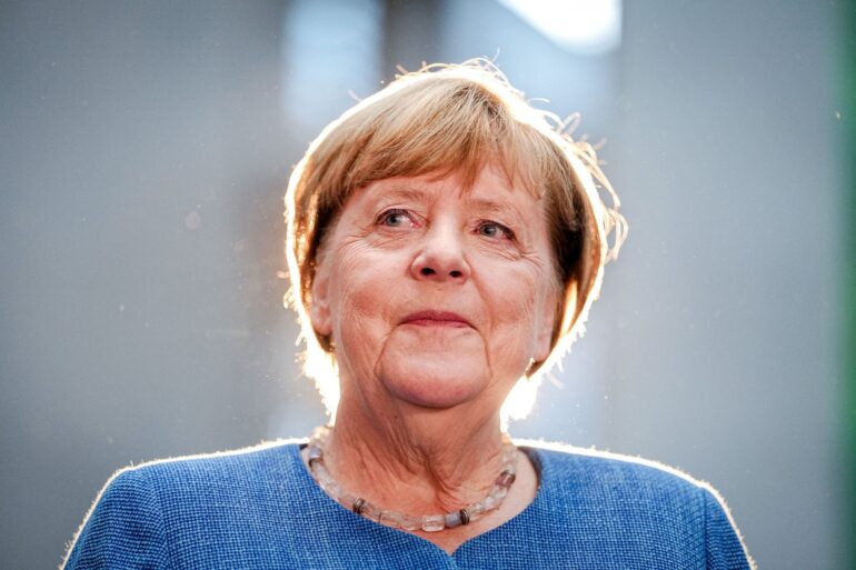 Altkanzlerin Merkel zeigt sich fünf Jahre nach ihrem Abschied aus dem Amt wieder häufig in der Öffentlichkeit. (Archivbild)