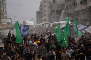 Begräbnis von Hamas-Kämpfern im September 2026 im Gazastreifen. (Archivbild)
