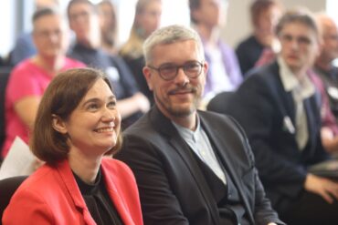 «Nun beginnt die Arbeit», sagte Grünen-Fraktionschefin Müller mit Blick auf die anstehenden Koalitionsverhandlungen.