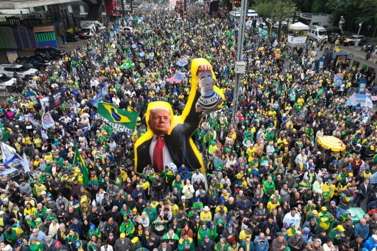 Der brasilianische Geheimdienst Abin hat auf ein Risiko von Einflussnahme oder Einmischung der USA auf die Wahl hingewiesen. (Archivbild)
