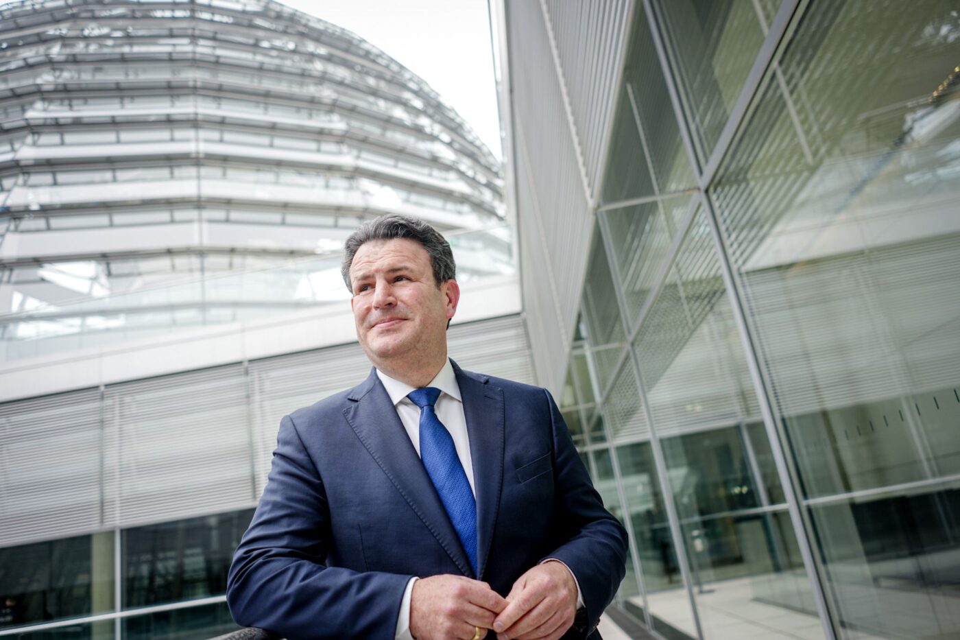 Hubertus Heil, heute einfacherer Abgeordneter im Bundestag, denkt über eine Kandidatur für den Vorsitz seiner Partei nach. (Archivbild)