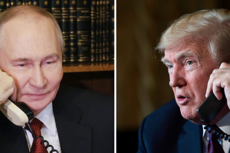 Nach einem Gespräch mit dem russischen Präsidenten Putin stellt US-Präsident Trump russische Diesellieferungen in Aussicht. (Archivbild)