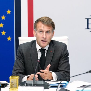 Präsident Emmanuel Macron möchte wieder Ruhe in Frankreich einkehren lassen.