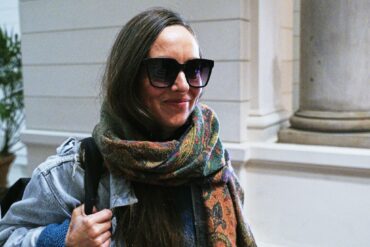 Linke-Abgeordnete Vanessa Emde nahm an einer Sitzung des Fraktionsvorstands im Abgeordnetenhaus teil.