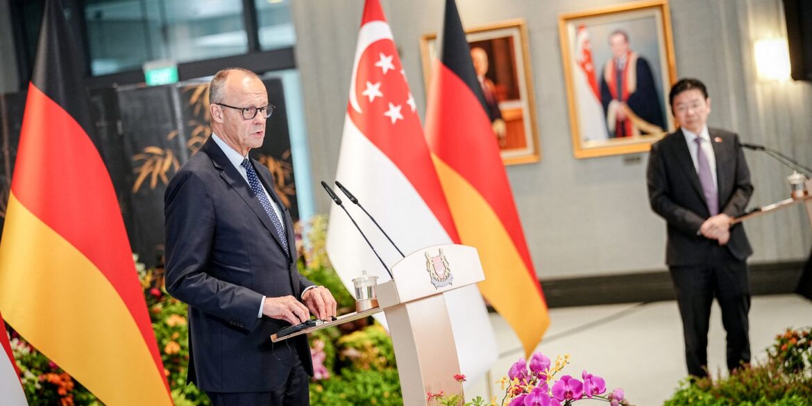 Deutschland und Singapur rücken enger zusammen.
