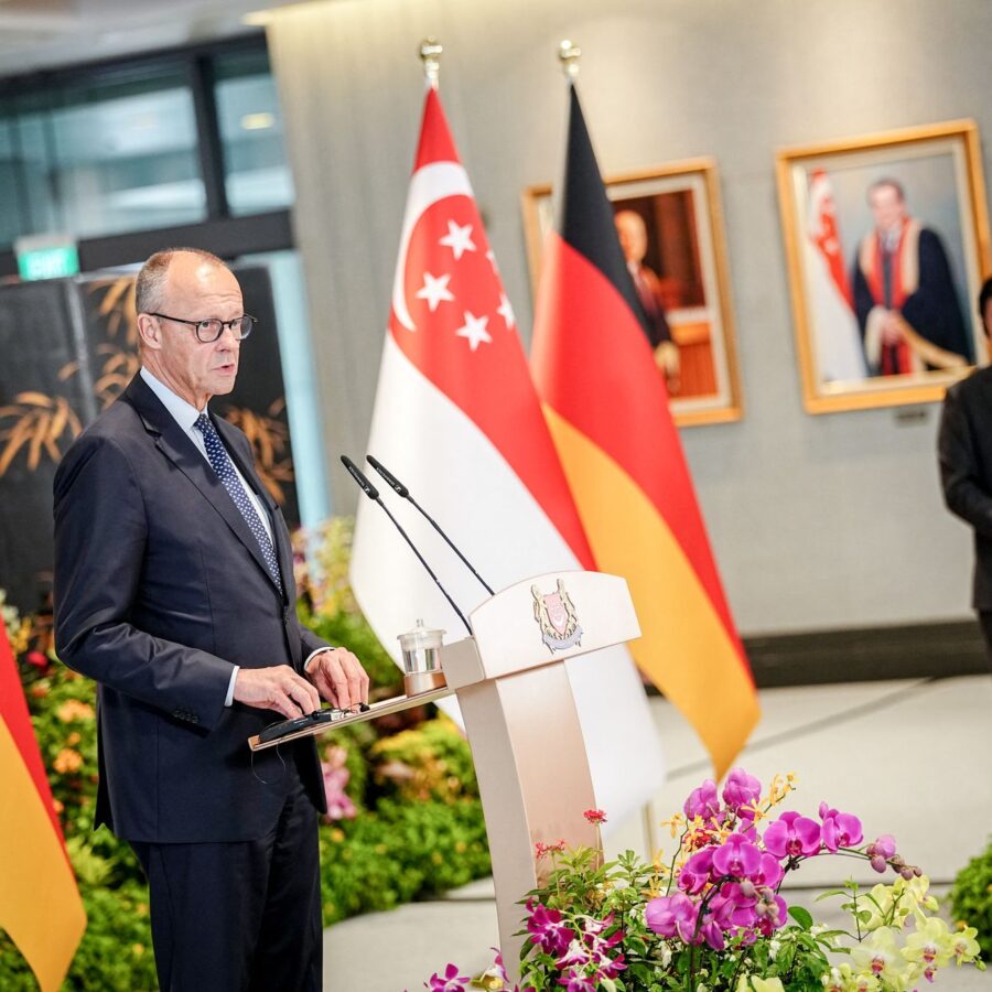Deutschland und Singapur rücken enger zusammen.
