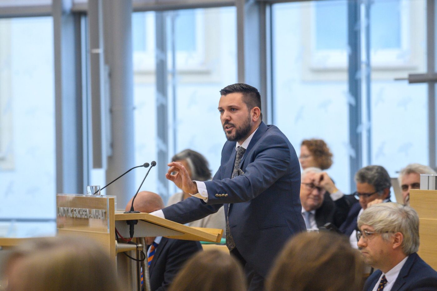 Tobias Rausch will Landtagspräsident werden. (Archivbild)