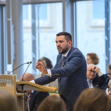 Tobias Rausch will Landtagspräsident werden. (Archivbild)