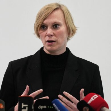 Grünen-Landeschefin Nina Stahr erwartet von der Linken eine Erklärung, «was da gestern in der Fraktionssitzung passiert ist». (Archivbild)