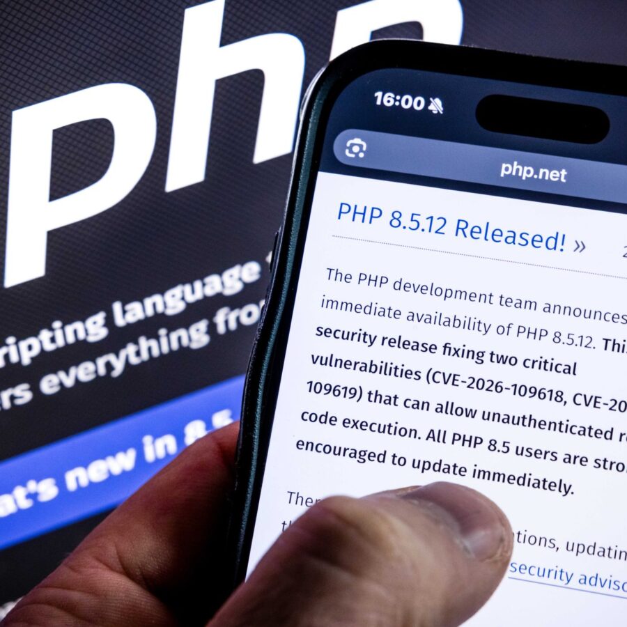 Eine Sicherheitslücke in der Webskriptsprache PHP gefährdet derzeit viele Webseiten. (Symbolbild)
