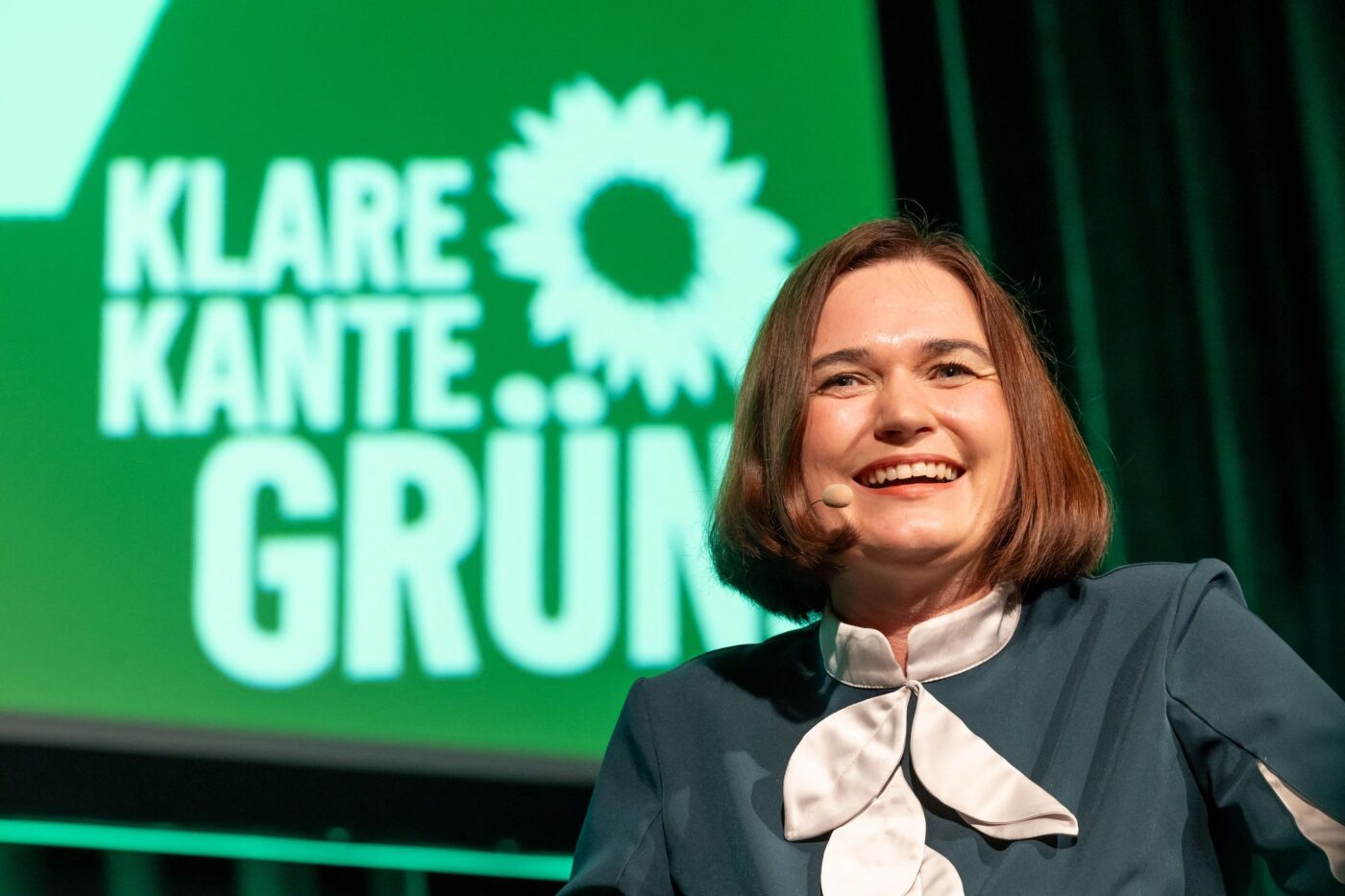Grünen-Spitzenkandidatin Claudia Müller warb für den Eintritt in Koalitionsverhandlungen. (Archivbild)