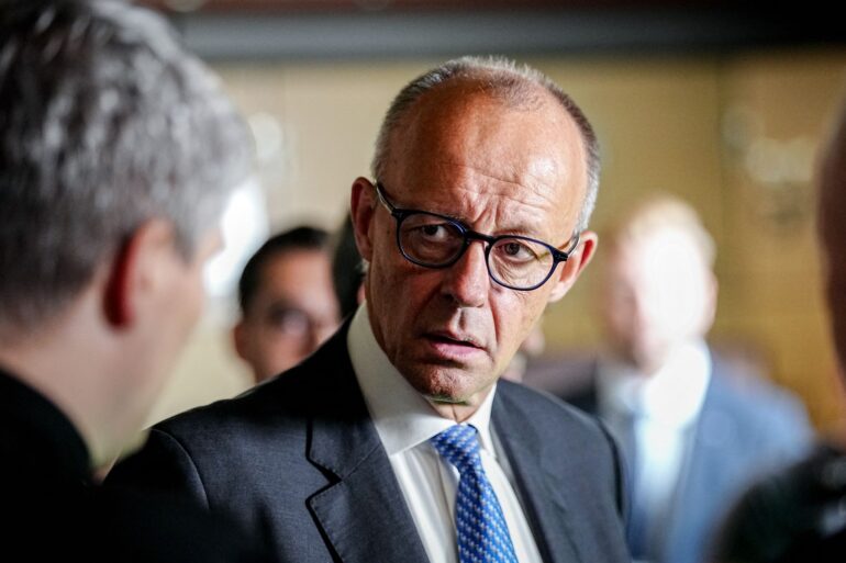 Bundeskanzler Friedrich Merz (CDU) ist in die Ukraine gereist.
