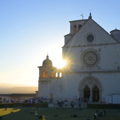 In der Basilika San Francesco ist Franz von Assisi begraben.